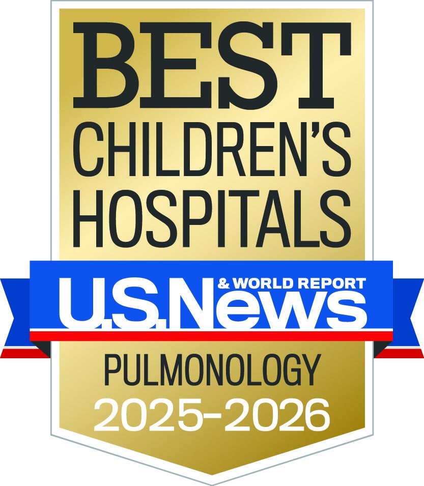 U.S. News Best Children's Hospitals 2025-2026 Pulmonology