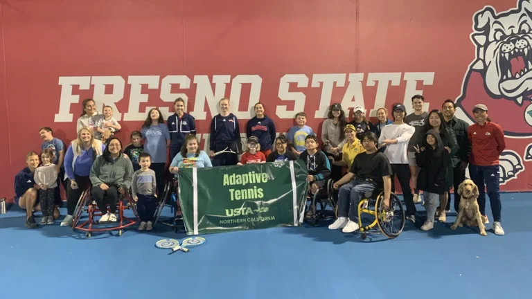 Valley Childrens Healthcare 2024 Impact Report Gifts Adaptive Tennis